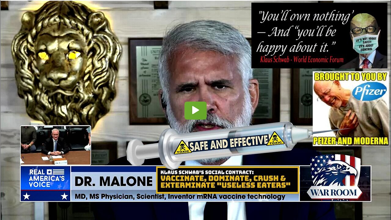 Dr. Robert Malone: ‘Population Control Is Official Policy Of US Government.’ (Links in Description)