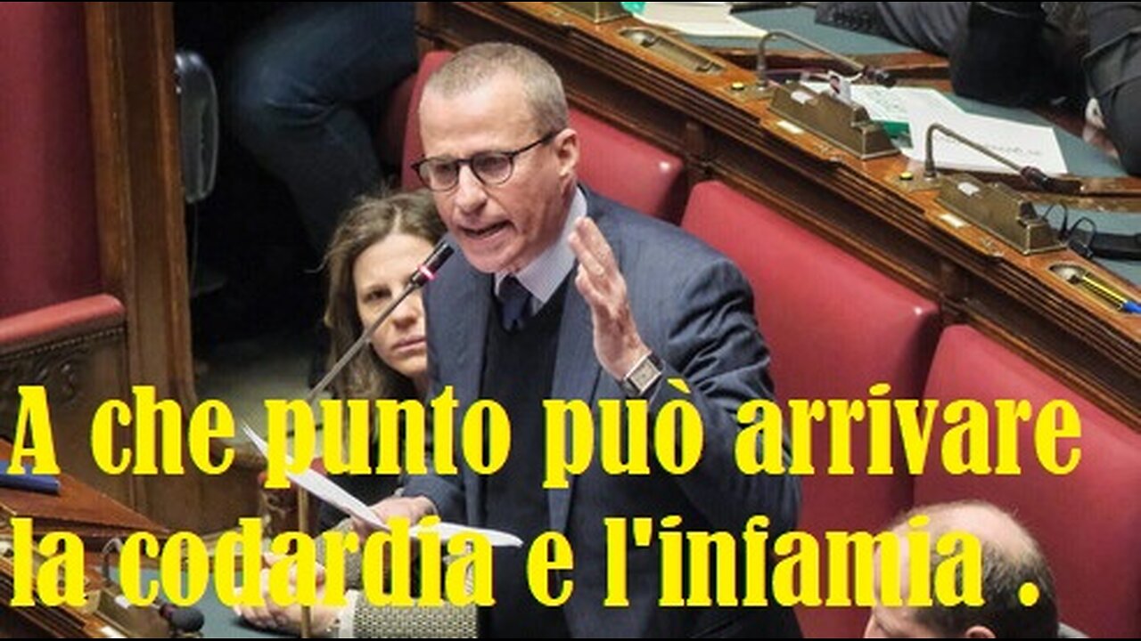 A CHE PUNTO PUO' ARRIVARE LA CODARDIA E LA INFAMIA!