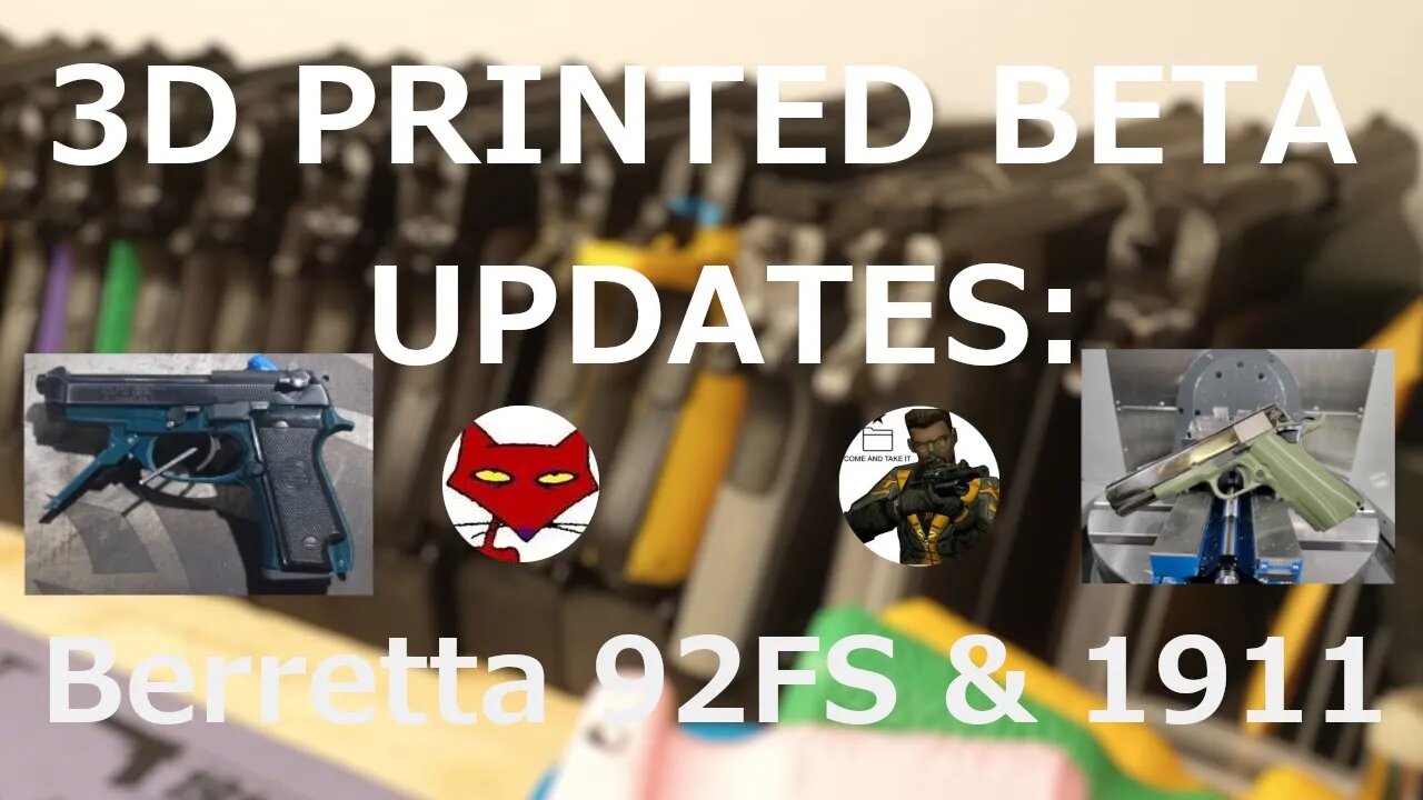 Speaking to the 3D Printed Berretta 92 and 1911 Devs & More!