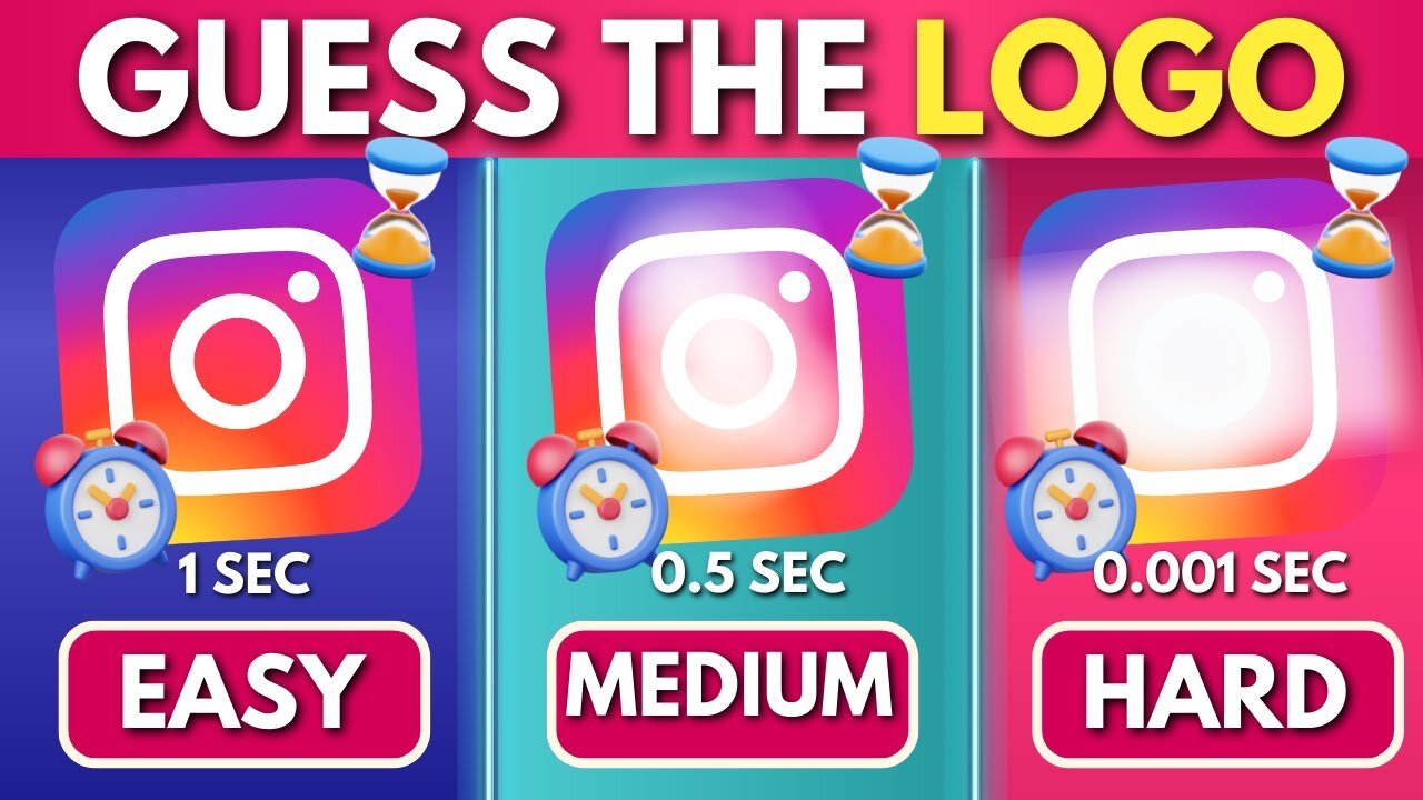 Guess The Logo In 0.001 Seconds | LOGO QUIZ