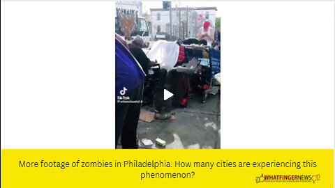 More footage of zombies in Philadelphia.