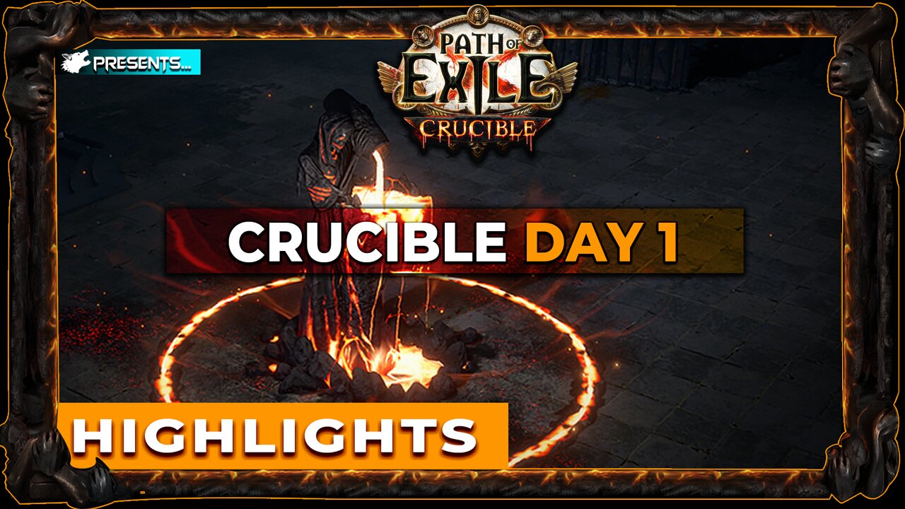 Crucible League DAY 1 Highlights | Path of Exile