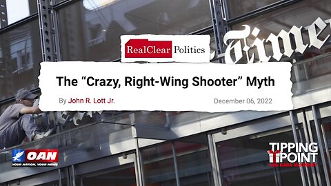 Tipping Point - The "Crazy, Right-wing Shooter" Myth