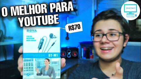 BOYA BY-M1 MICROFONE PARA YOUTUBERS - Resenha e Teste