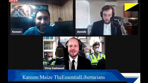 Vinny Eastwood On The Essential Libertarians with Kareem Maize
