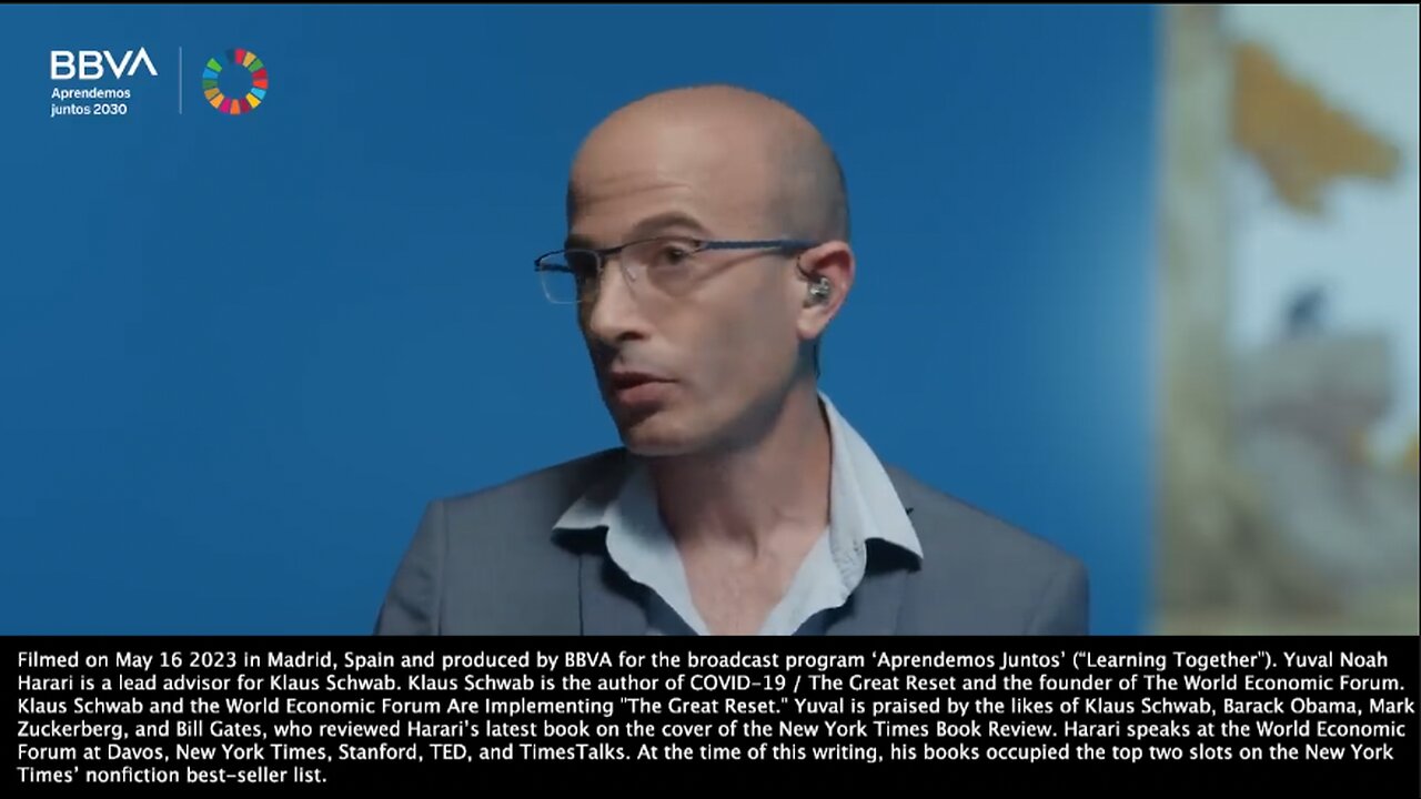 Yuval Noah Harari | "Increasingly It's Not a Human That Will Decide What Will Happen With You. A.I. Can Create Ideas By Itself. So Maybe In Just a Very Few Years We Will Live In A World In Which Most Decisions Are Not Taken By Humans."