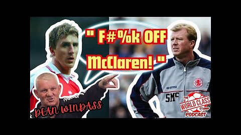 Dean Windass | Alen Boksic GOES BERSERK! V Steve McClaren in Meeting room BUST UP! 🔥⚽️