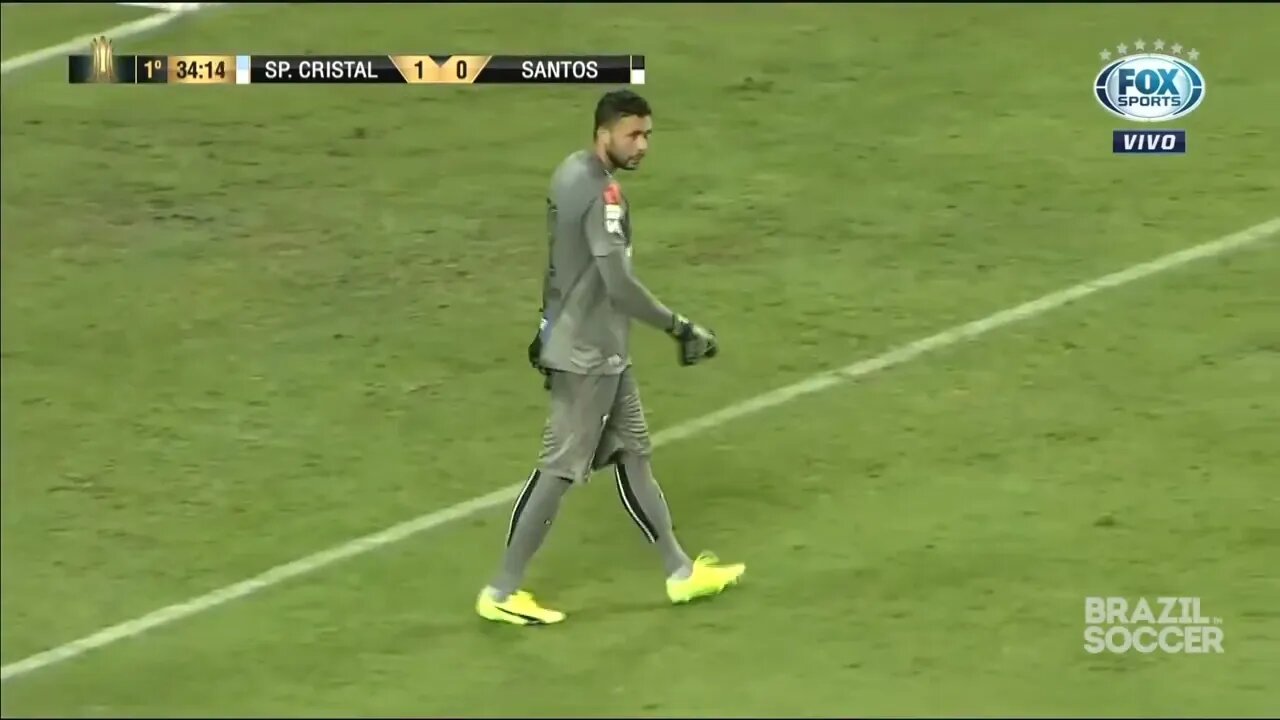 INCRÍVEIS Melhores Momentos do Jogo Sporting Cristal 1 x 1 Santos Libertadores 09 03 2017