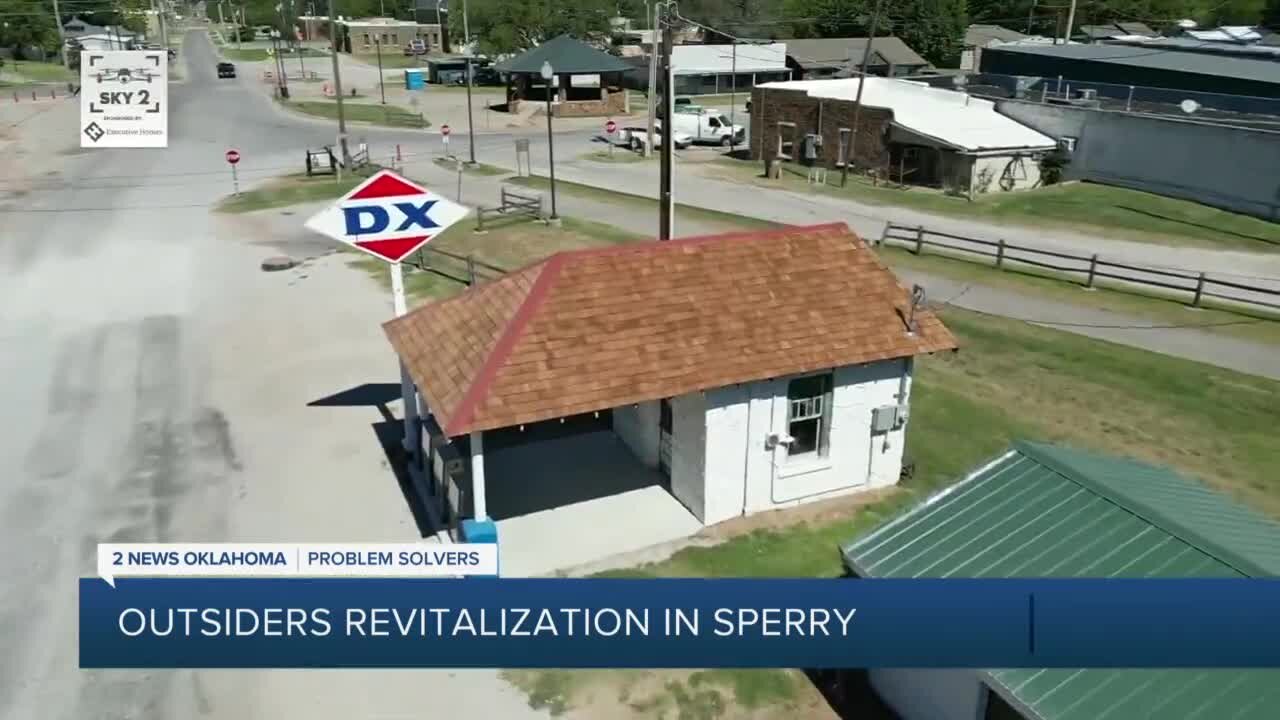 DX gas station from 'The Outsiders' draws revitalization in Sperry