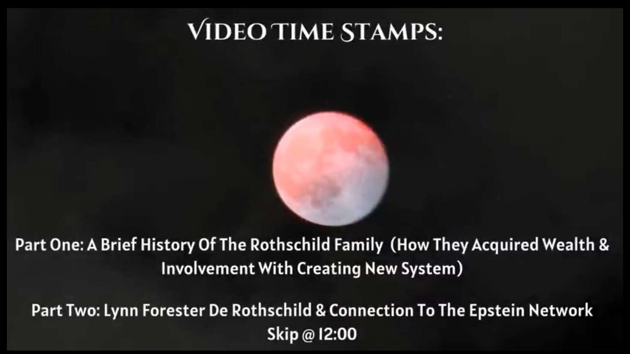 THE ROTHSCHILD FAMILY & THE EPSTEIN NETWORK [@HELIOWAVE]