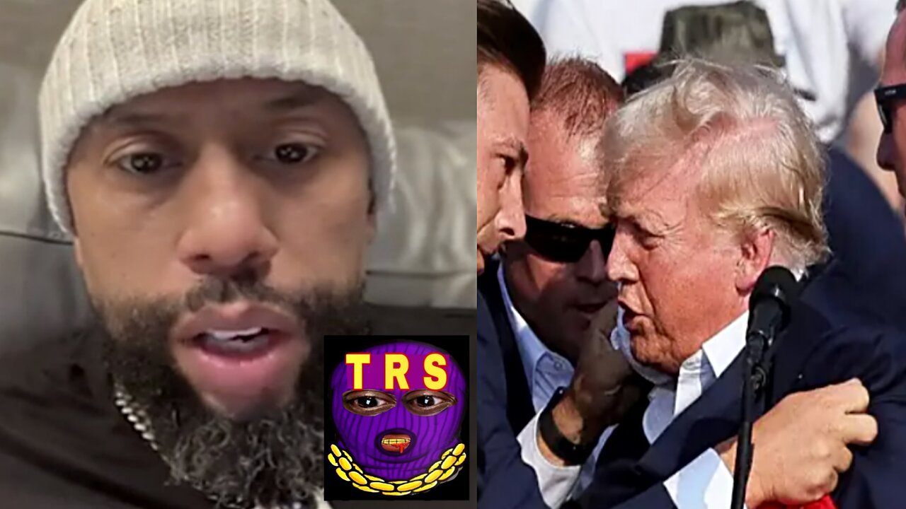 Affion Crockett Reacts To Trump Getting Clipped During Pennsylvania Rally! 🤷🏾♂️