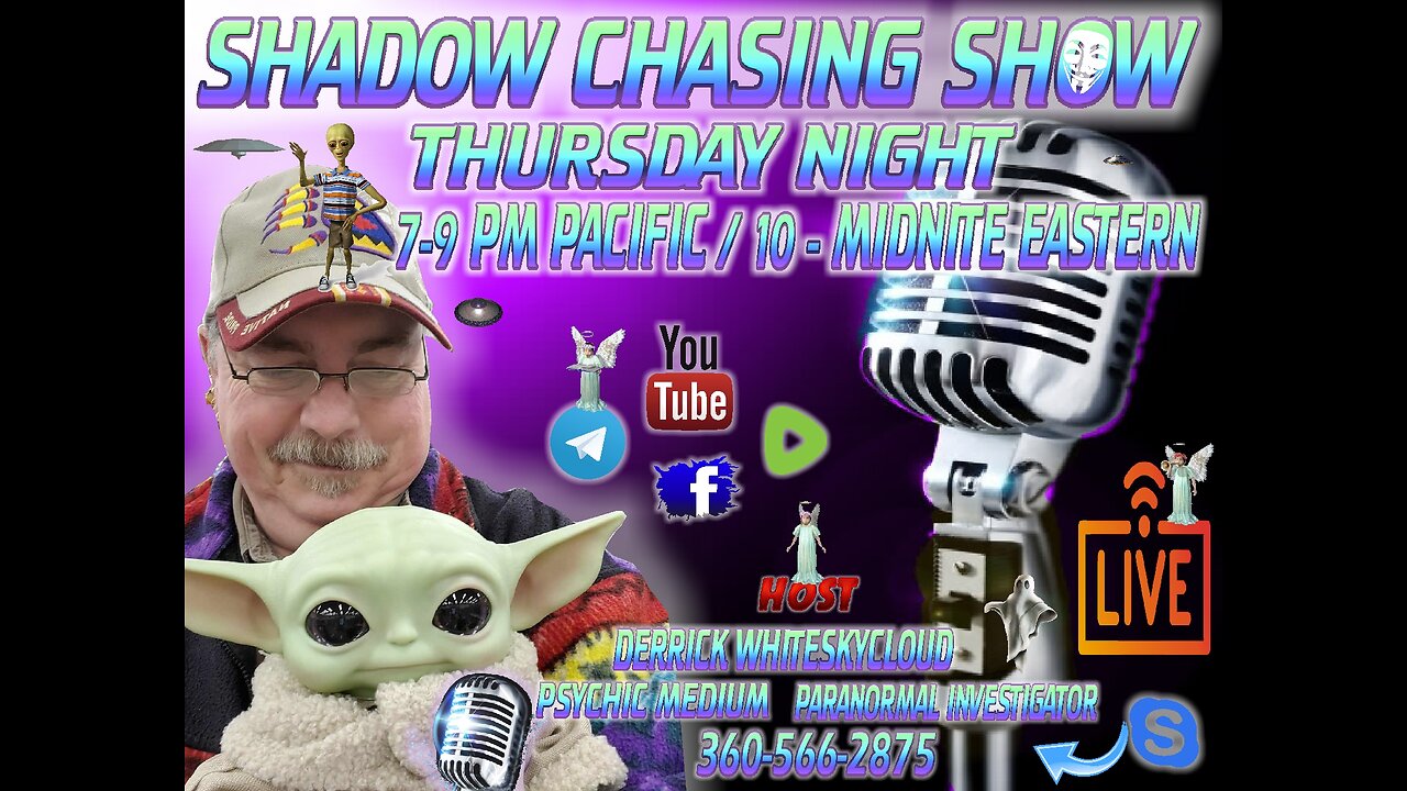 Shadow Chasing Show - Qua-Train & Q-Drops are they the same with host Derrick Whiteskycloud 8-2-2024