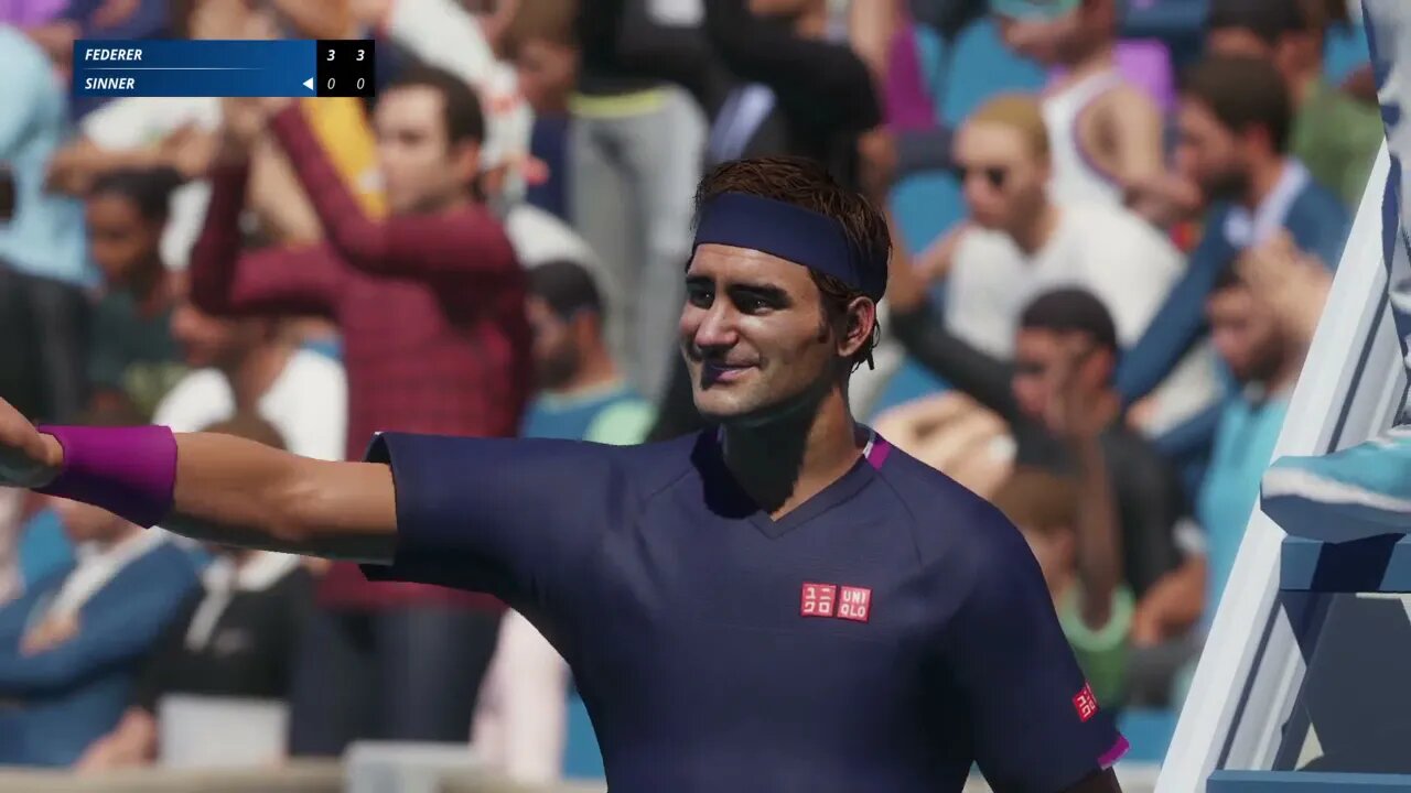 Tennis World Tour 2 Roger Federer Gameplay