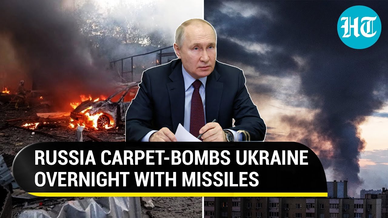 0:25 / 4:29 Putin's Missile Fury Hits Six Ukrainian Cities; Kyiv Fears 'Difficult Months Ahead'