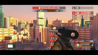 GUIGAMES - SNIPER 3D ASSASSIN - PVP Gameplay Player vs Player - 19 de março de 2022 - Rodada 7 de 10