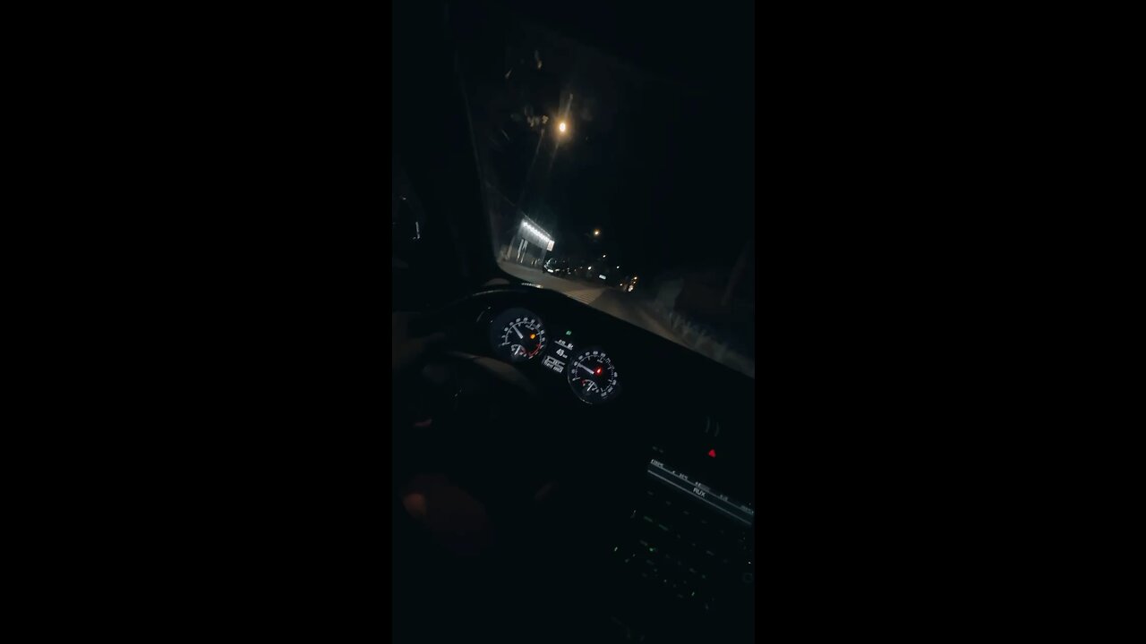 Late night drive