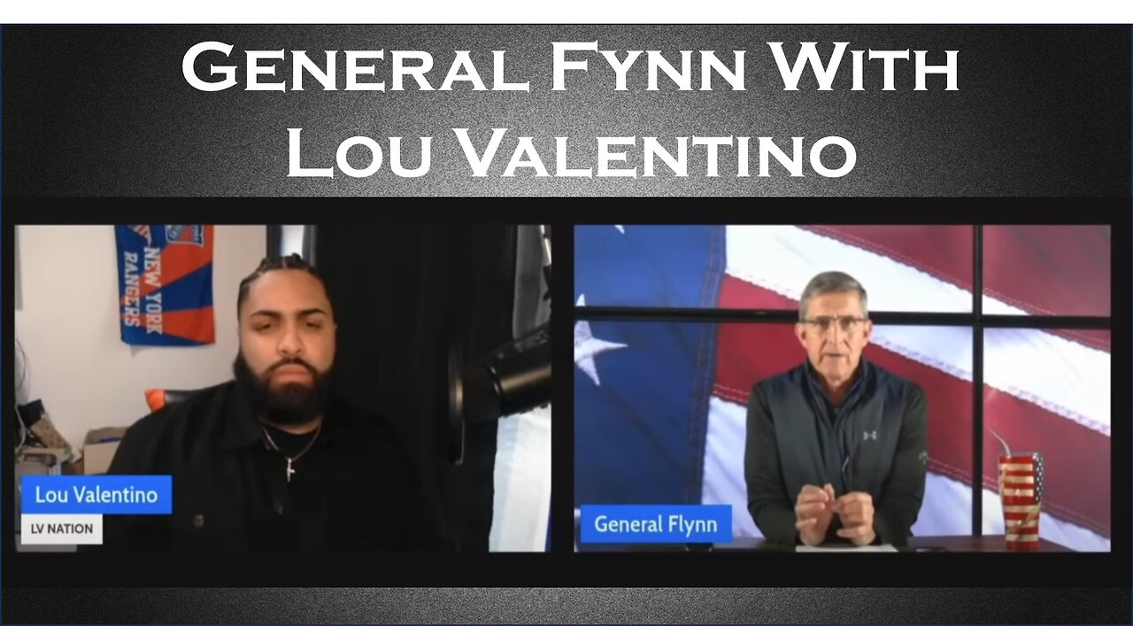 General Michael Flynn and Lou Valentino