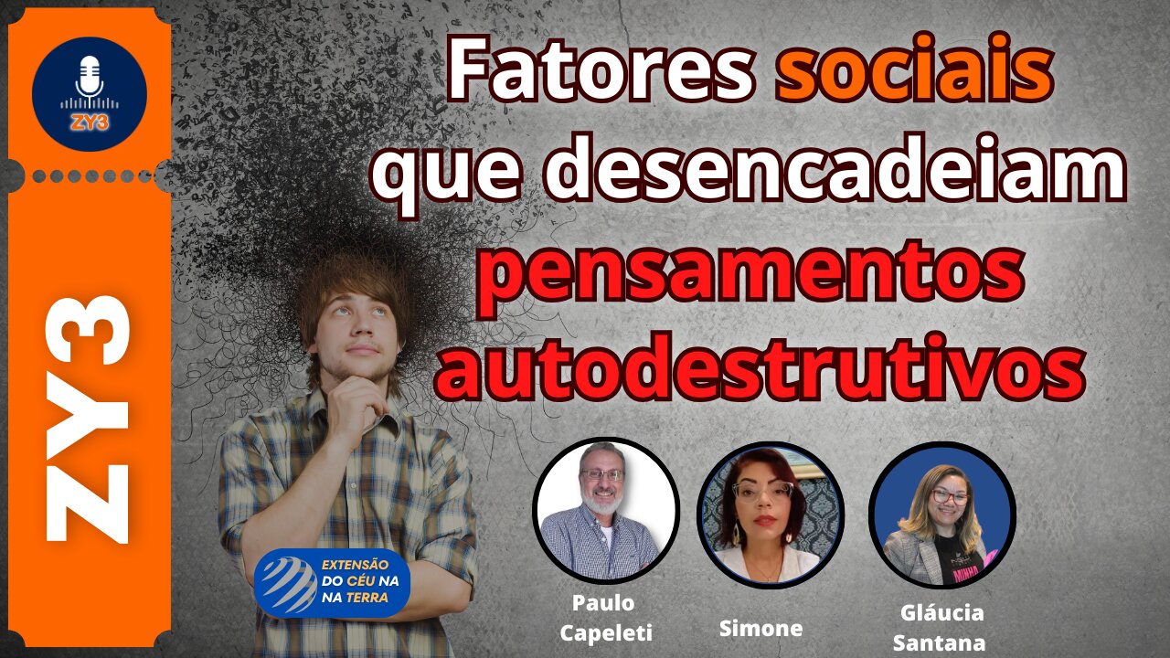 Fatores sociais que desencadeiam pensamentos autodestrutivos