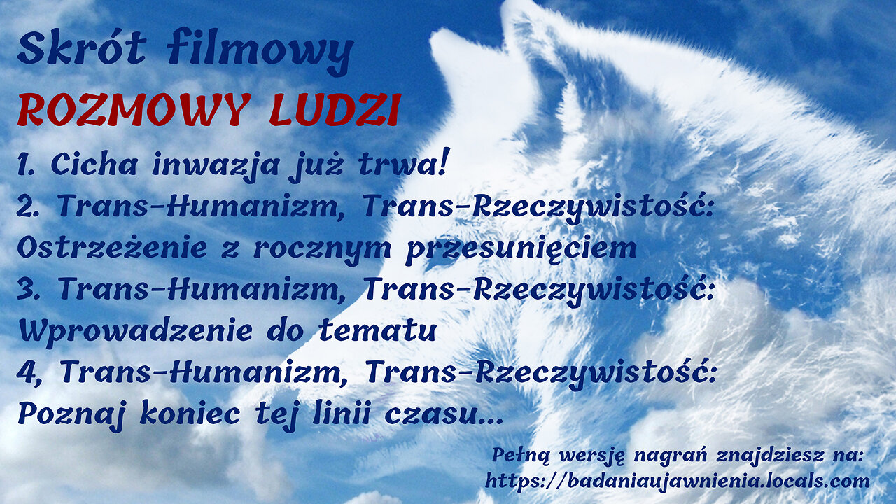 SKRÓT 20. ROZMOWY LUDZI: Matriks, SMART i Aktywacja Światła (fragmenty, całość na Locals)