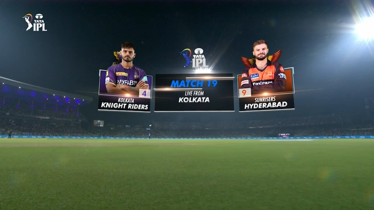 Kolkata Knight Riders vs Sunrisers Hyderabad – 19th Match Highlights IPL 2023