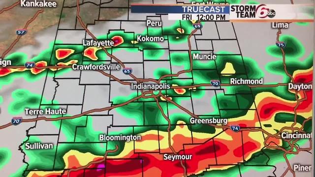 Isolated Storms Today - Heavy Rain Tomorrow