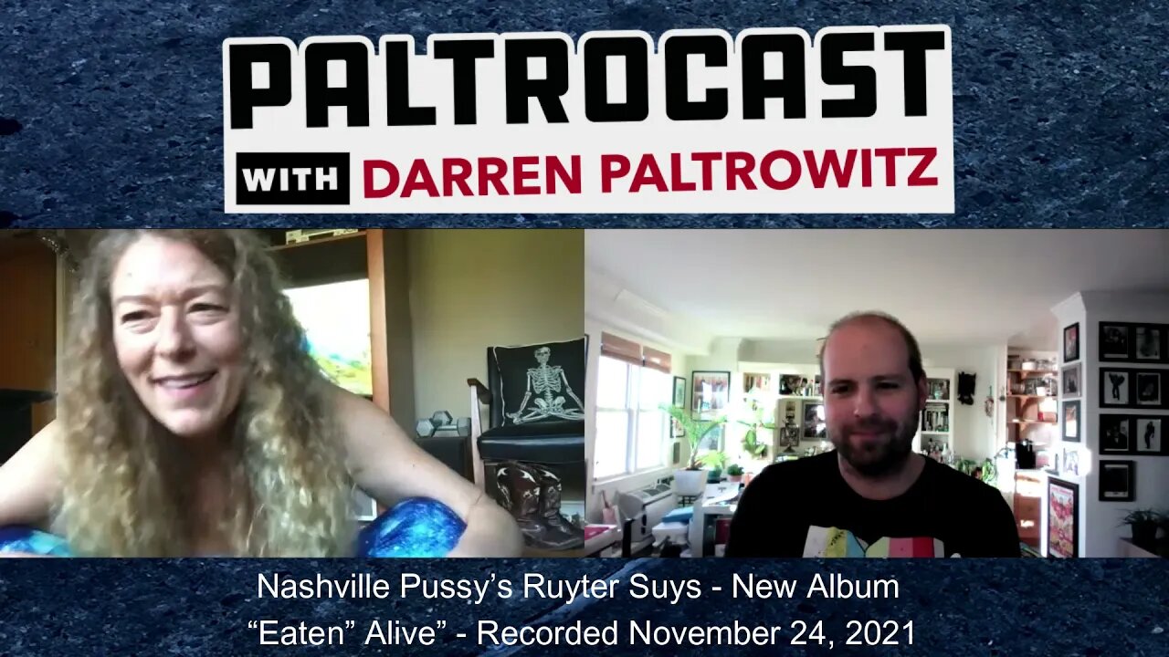 Nashville Pussy's Ruyter Suys interview #2 with Darren Paltrowitz