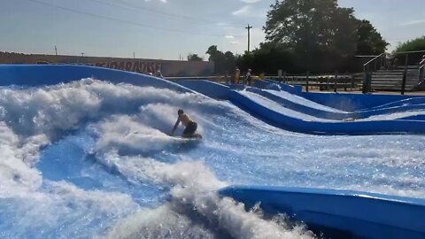 flowrider - Todd - 1 at Soak City, Kings Island