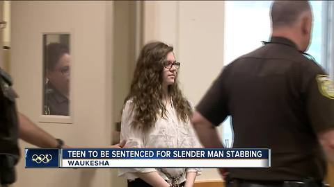 Teen to be sentenced in Slender Man stabbing