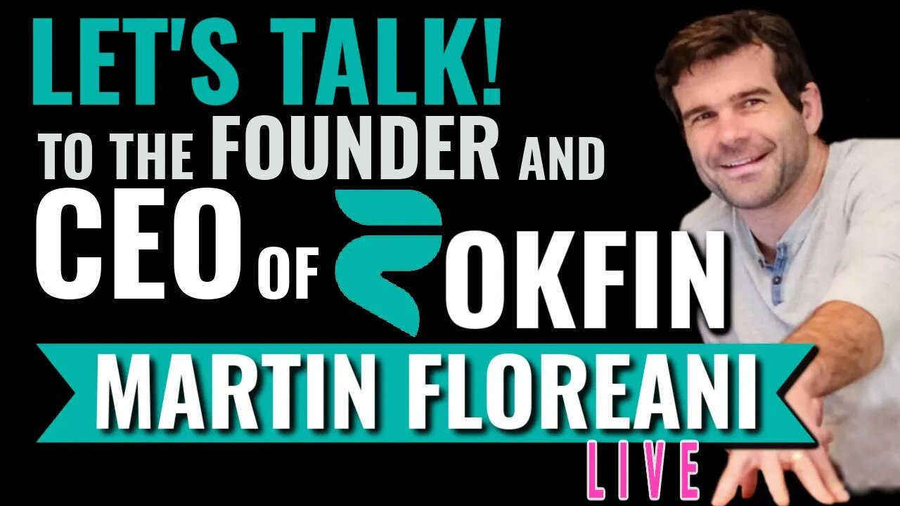 CEO & Founder of Rokfin MARTIN FLOREANI || Let's Talk!