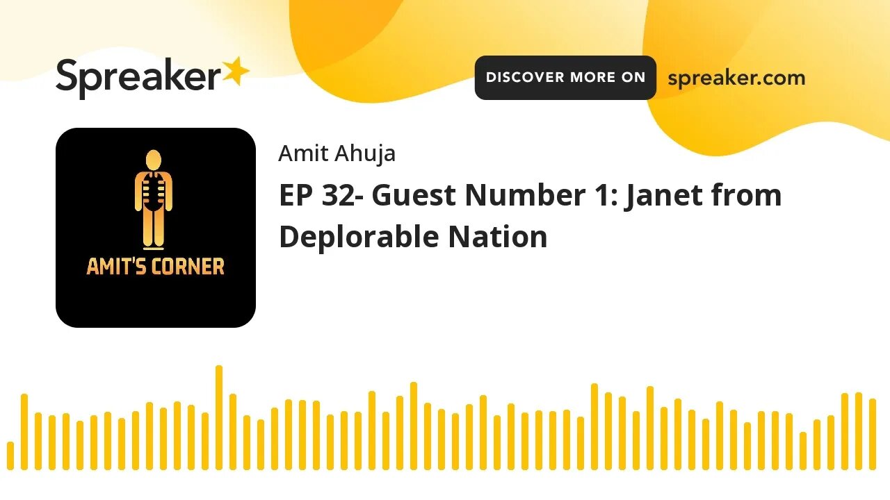 EP 32- Guest Number 1: Janet from Deplorable Nation (part 1 of 5)