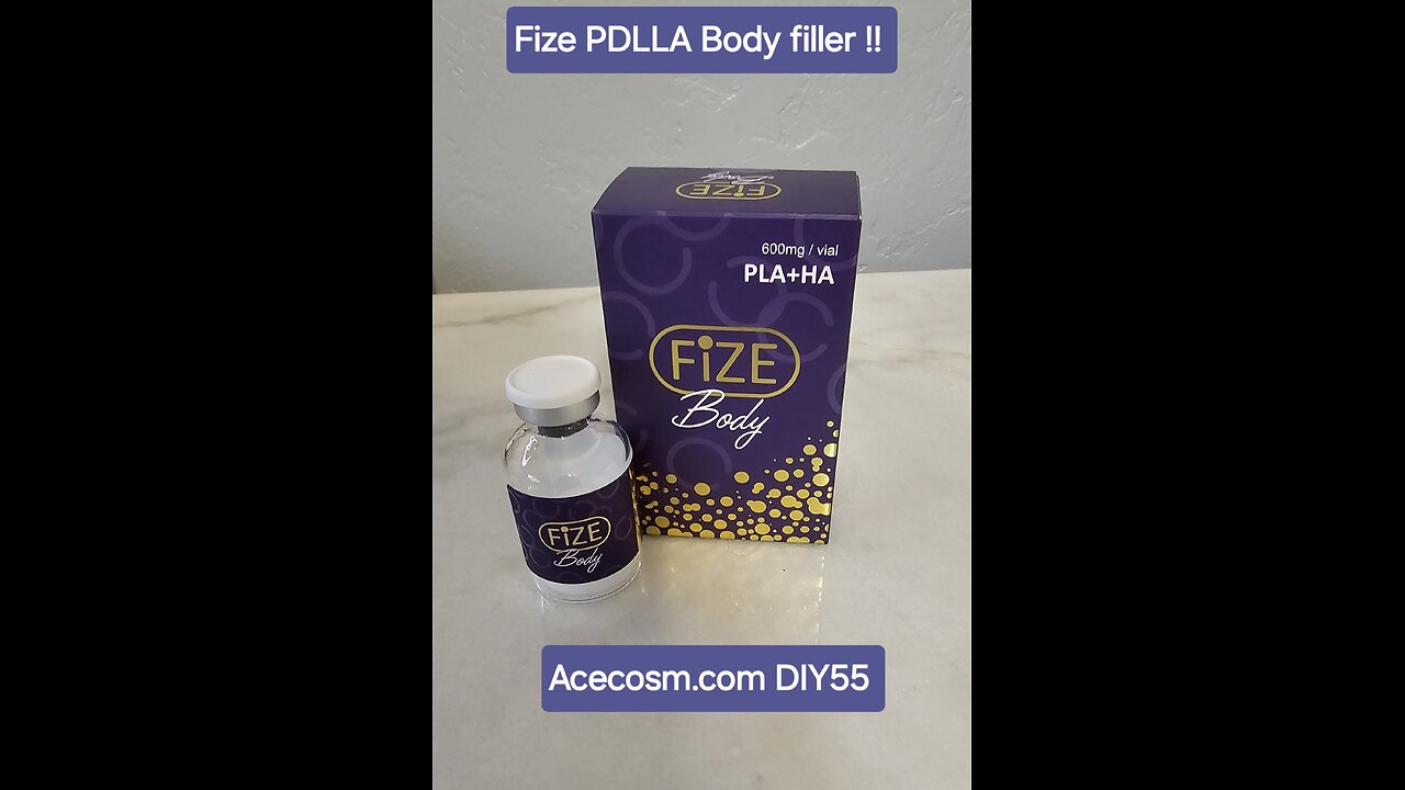 PDLLA PLA HA body filler body Augmentation first on the market Acecosm.com DIY55