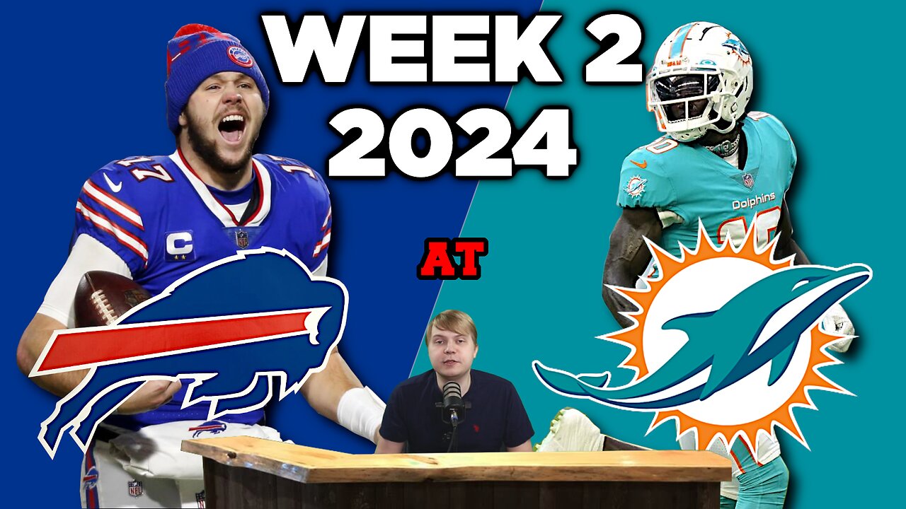 Bills At Dolphins TNF Preview! (Week 2 2024)