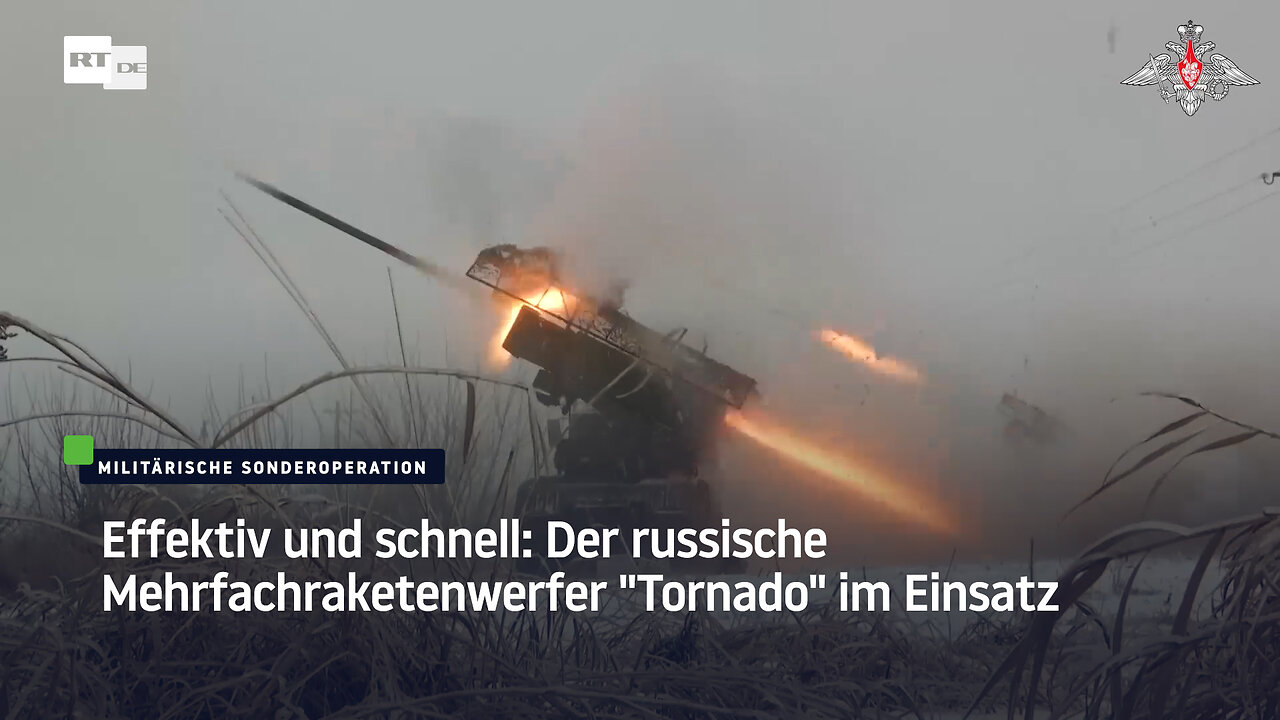 Effektiv und schnell: Der russische Mehrfachraketenwerfer "Tornado" im Einsatz