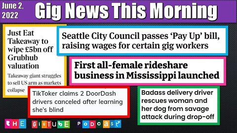 Seattle passes gig worker MINIMUM WAGE; J.E.T. willing to lose BILLIONS on GrubHub sale