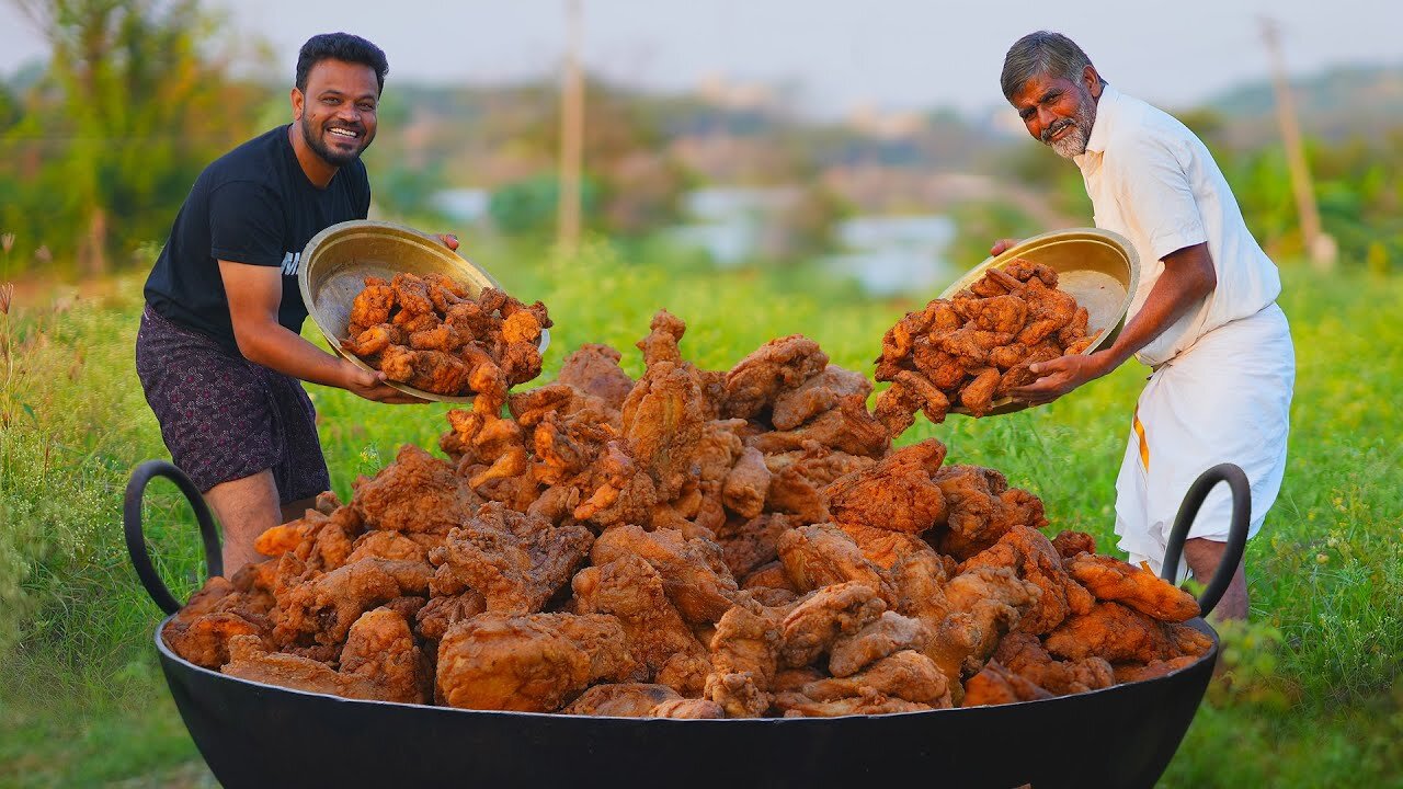 KFC Style Fried Chicken Recipe | KFC Chicken | Crispy Spicy Fried Chicken Cooking