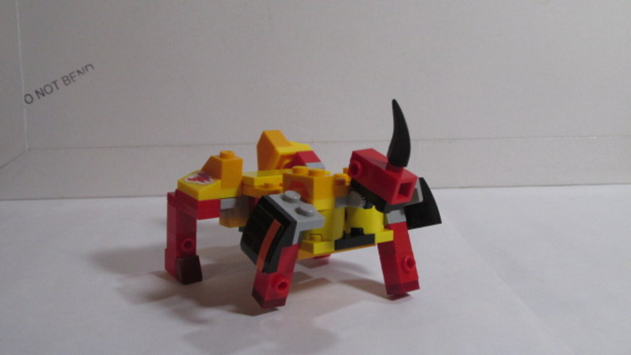 Lego Transformers G1 Predacon Headstrong