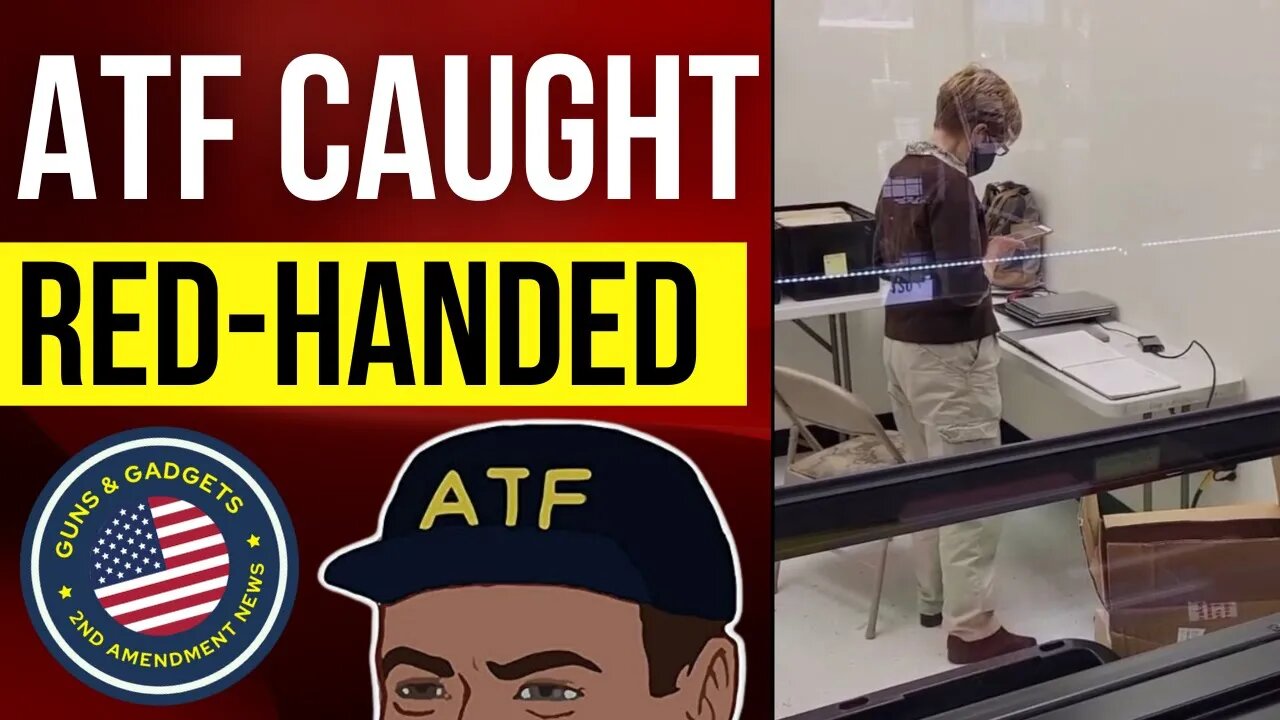 BIG NEWS: ATF CAUGHT RED HANDED Photographing FFL Bound Books