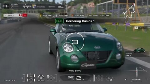 Gran Turismo® 7 : B-3 Cornering Basics 1 Gold