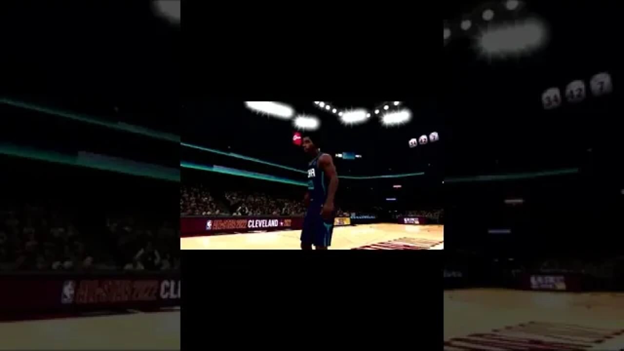 David Thompson Nba 2k22 Allstar 2023 Season Dunk Contest R1 #shorts