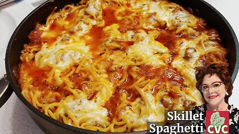 20 Minute Skillet Spaghetti - Fast & Easy Dinner Recipes