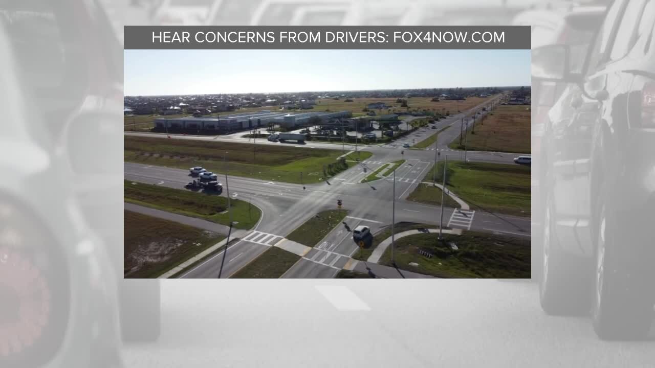 The intersection at Vanderbilt Beach Road and Collier Boulevard has been shut down.