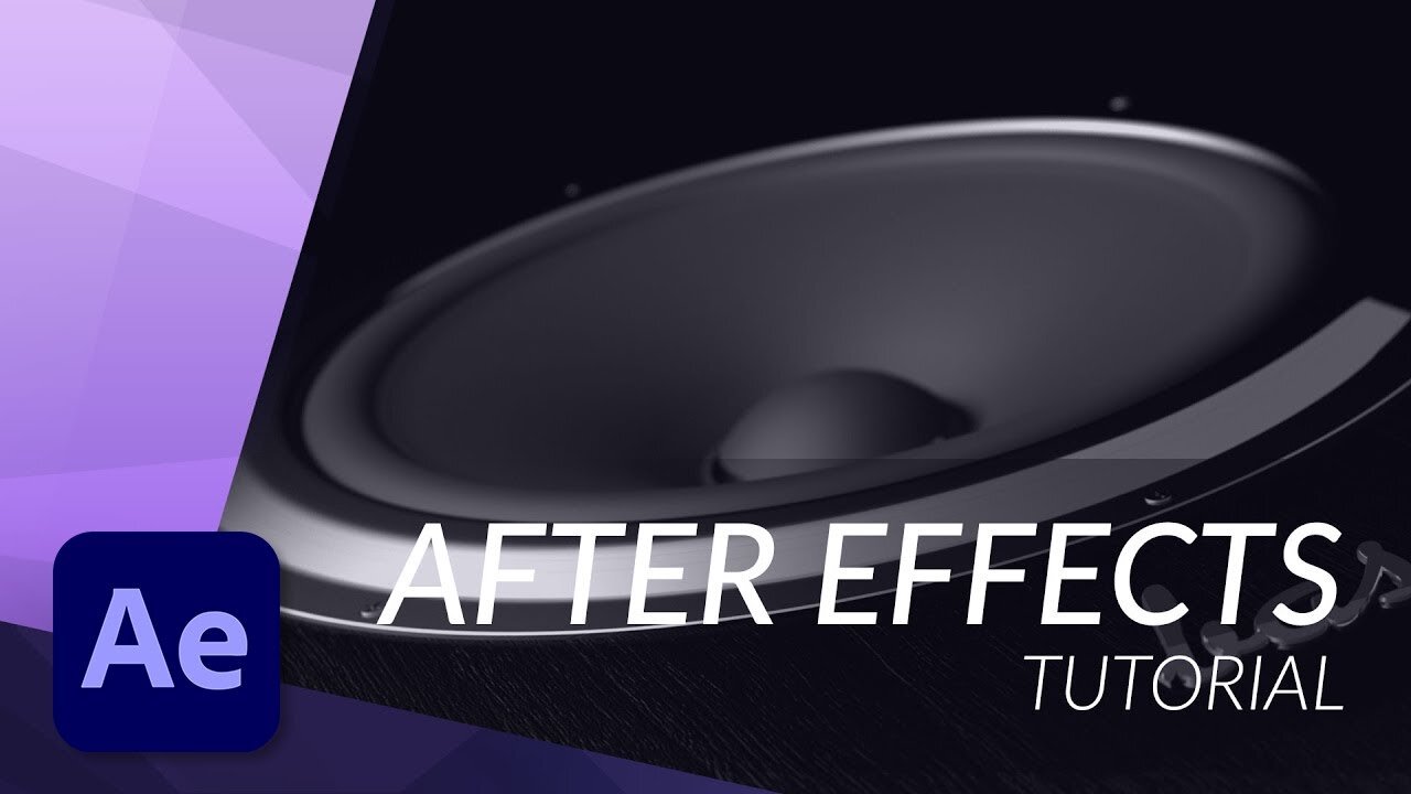 Audio and Sound Basics in After Effects - TUTORIAL