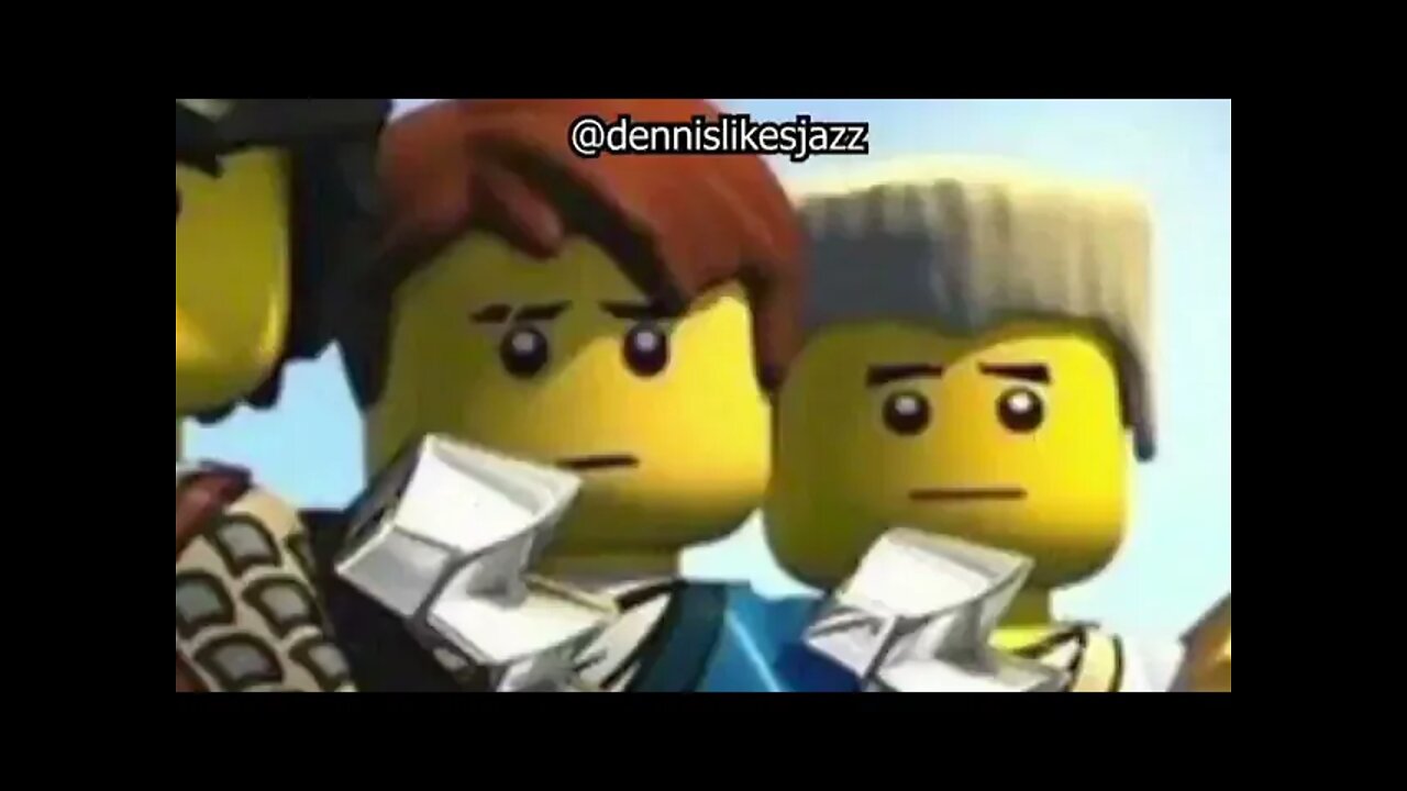 Ninjago taking a piss