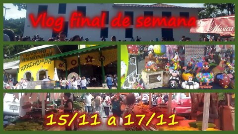 VLOG - MELHOR FINAL DE SEMANA - de 15/11 a 17/11 I Cinthia Artea