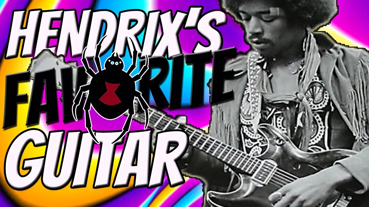 The Jimi Hendrix Signature Guitar That COULD Have Been - The ACOUSTIC BLACK WIDOW