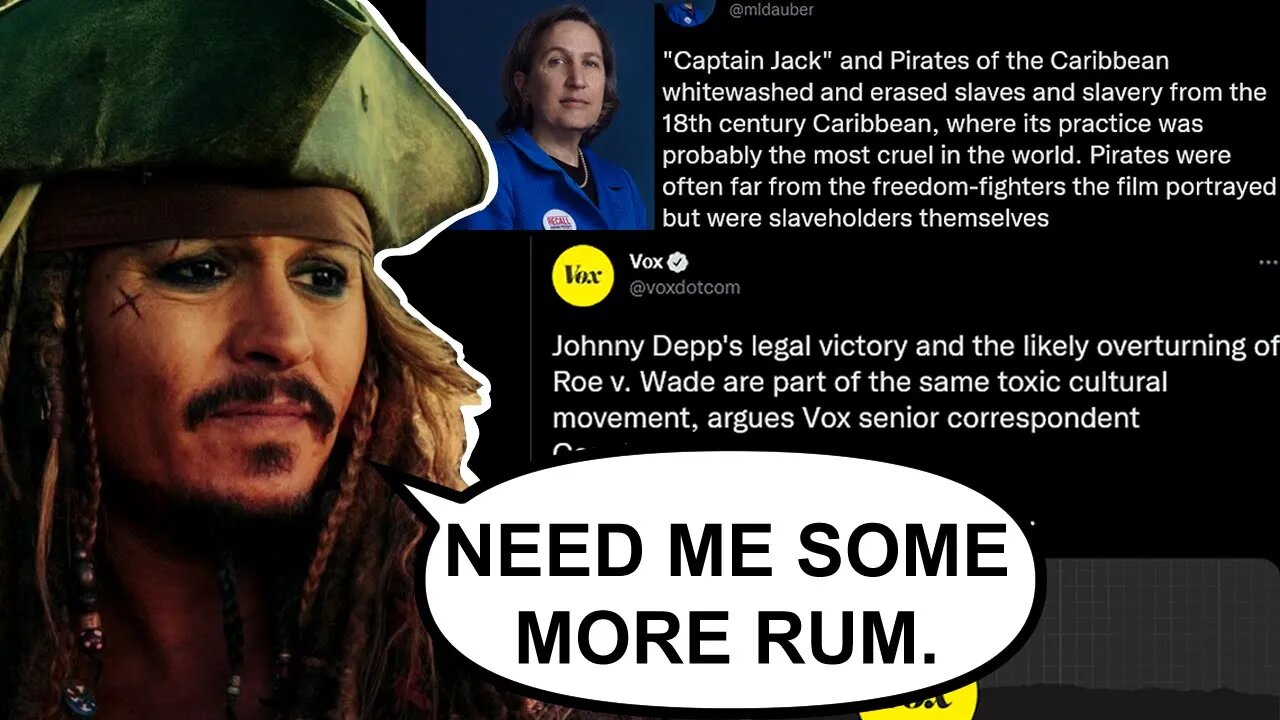 Johnny Depp and Jack Sparrow Are Now Enemies Of The Mainstream Media