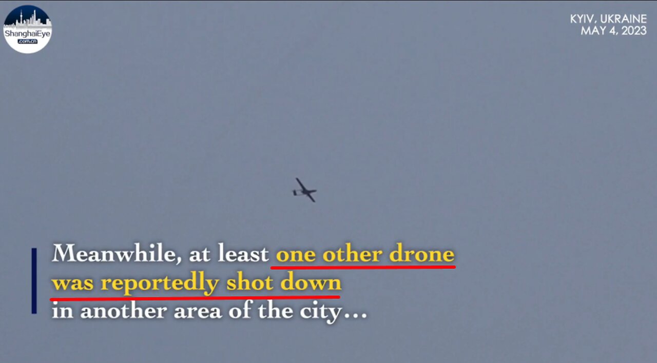 Reports: Ukraine shot down 2nd own drone over Kiev? (TG channels speculating they´ve been hacked)