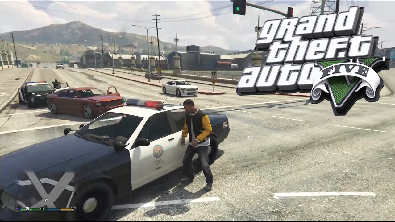 GTA 5 Police Pursuit Driving Police car Ultimate Simulator crazy chase #12