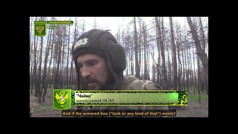 LPR tankers destroy Ukrainian militants in the outskirts of Severodonetsk
