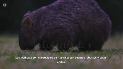 curiosidades sobre los wombats